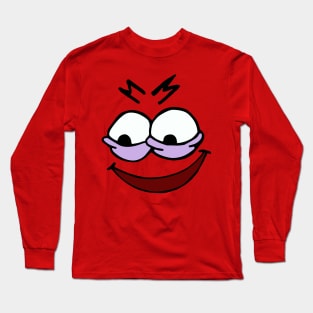 Evil Patrick Face Long Sleeve T-Shirt